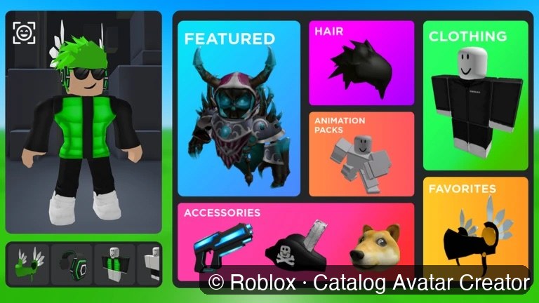 Catalog Avatar Creator game cover
