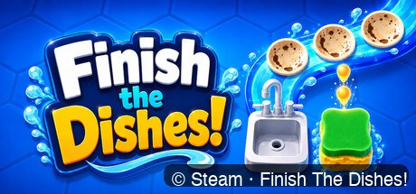 Finish The Dishes! game cover