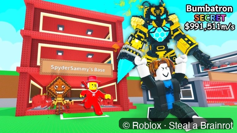 Steal a Brainrot game cover